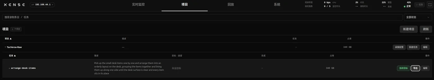项目页